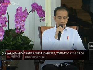 Reshuffle Kabinet, Ini Daftar Menteri Baru Jokowi