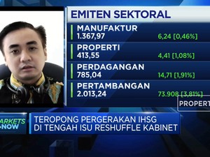 Uji Arah Pergerakan IHSG di Tengah Isu Reshuffle Kabinet