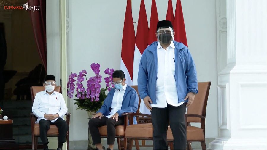 Yaqut Cholil Qoumas (Tangkapan Layar Youtube Sekretariat Presiden)