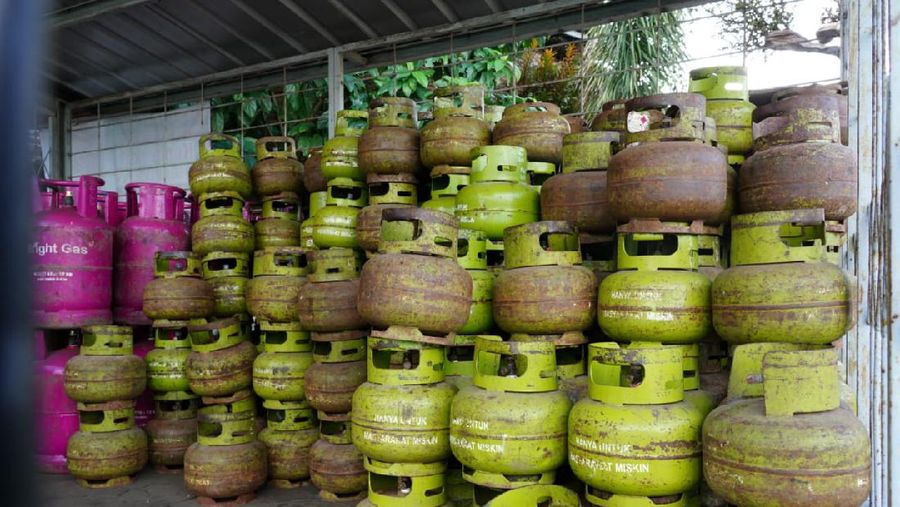 Distribusi LPG 3 Kg . (Dok. Pertamina)