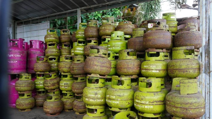 Distribusi LPG 3 Kg . (Dok. Pertamina) Distribusi LPG 3 Kg . (Dok. Pertamina)