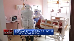 Kapasitas Rumah Sakit Rujukan Covid-19 Nyaris Penuh