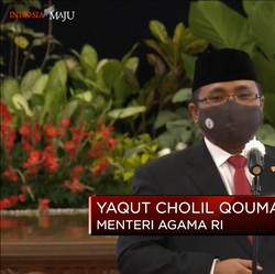 Menag Yaqut Cholil: Agama jadi Inspirasi Bukan Aspirasi