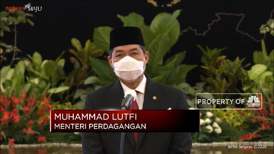 Mendag M. Lutfi Fokus Perkuat Daya Saing Produk RI di Pasar Global(CNBC Indonesia TV)