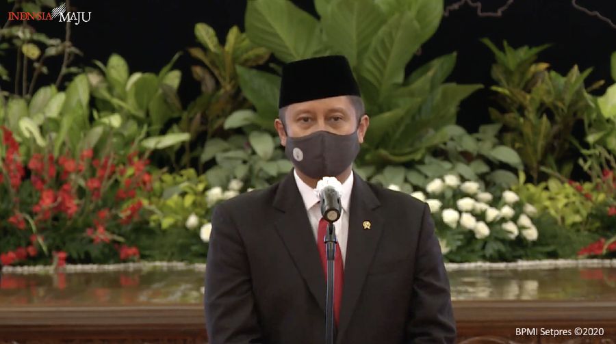 Menteri Kesehatan (Menkes), Budi Gunadi Sadikin (Tangkapan Layar Youtube Sekretariat Presiden)