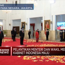 Presiden Jokowi Lantik 6 Menteri & 5 Wakil Menteri Baru