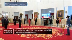 Presiden Jokowi Lantik 6 Menteri & 5 Wakil Menteri Baru