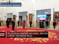 Presiden Jokowi Lantik 6 Menteri & 5 Wakil Menteri Baru