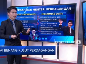 Urai Benang Kusut Perdagangan