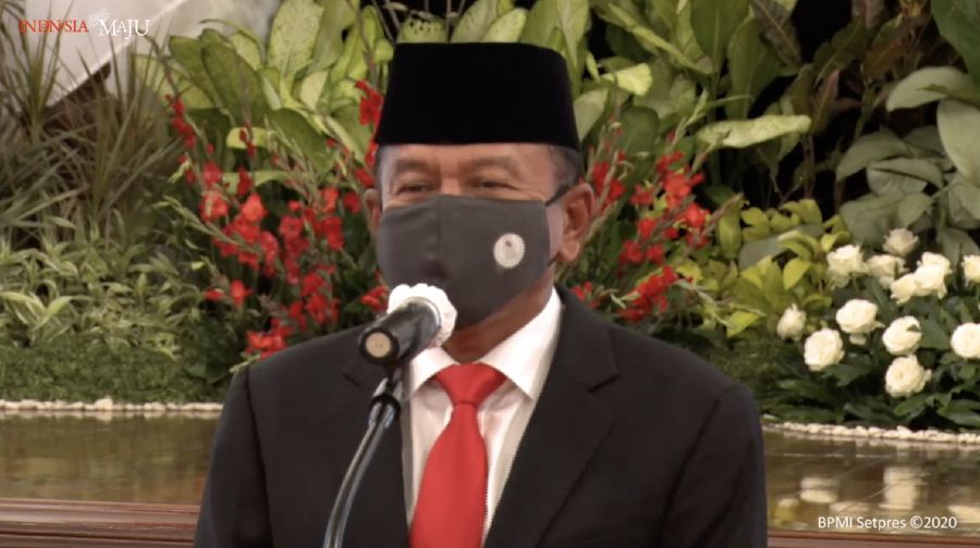 Wakil Menteri Pertahanan, Letnan Jenderal Muhammad Herindra (Tangkapan Layar Youtube Sekretariat Presiden)