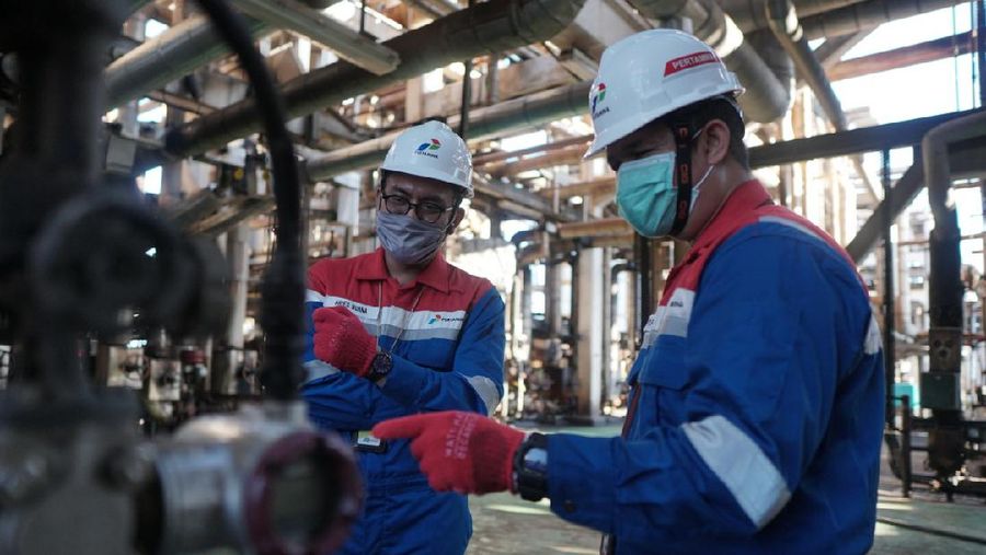 Pertamina RU V Balikpapan jaga keandalan pasokan BBM saat libur Nataru. doc: Pertamina