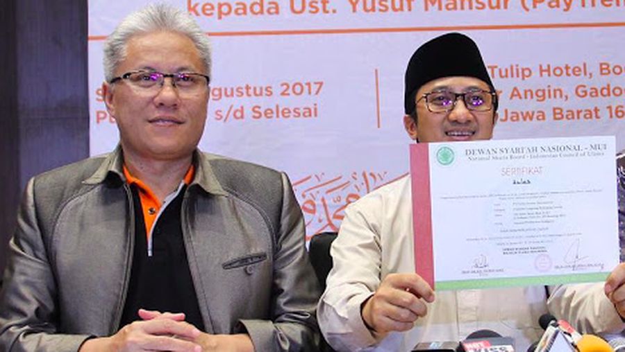 Hari Prabowo, Direktur Utama Paytren dan Ustaz Yusuf Mansur/Paytren