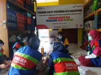 Pertamina Latih Warga Manfaatkan Minyak Jelantah Jadi Lilin