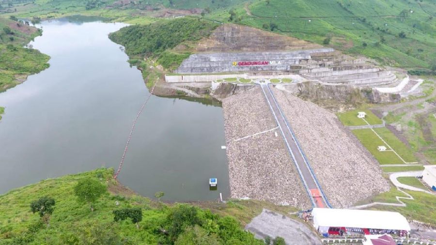Bendungan Mila, NTB. (Dok: PUPR)