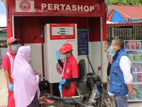 Direksi Pertamina Tinjau Kesiapan BBM & LPG di Jalur Puncak