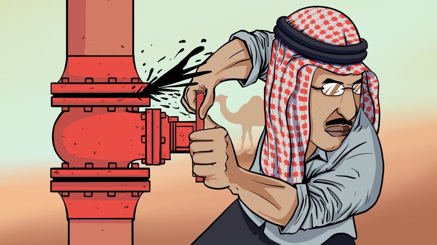 INFOGRAFIS, Arab Temukan 4 Sumur Migas Baru