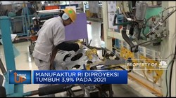 Manufaktur RI Diproyeksi  Tumbuh 3,9% Pada 2021