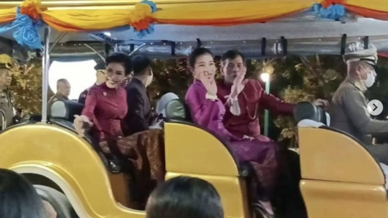 Selir raja Thailand. (Dok IG: royalworldthailand)