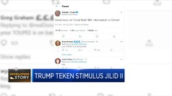 Trump Tanda Tangani Stimulus Fiskal USD 2,3 Triliun