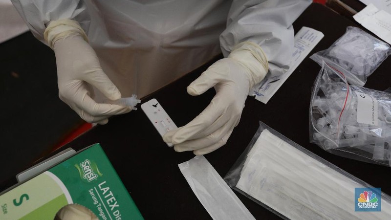 Rapid Test Antigen (CNBC Indonesia/ Andrean Kristianto)