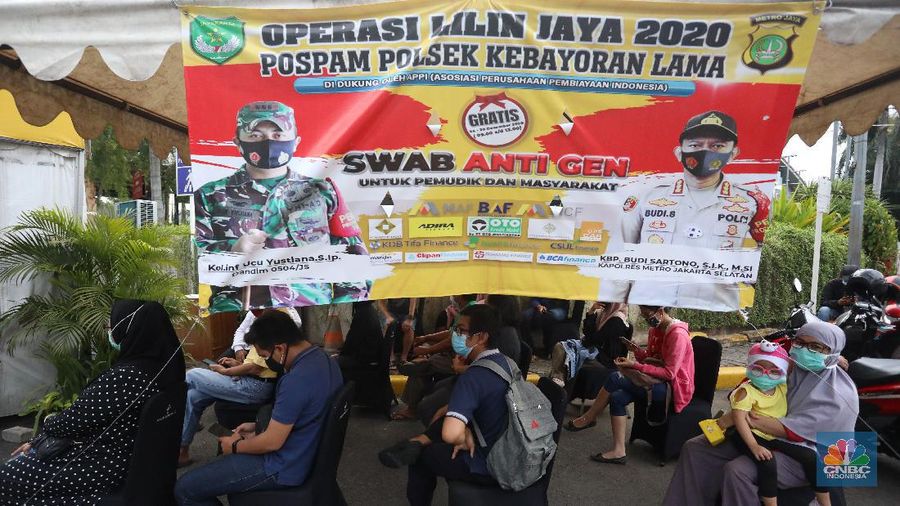 Rapid Test Antigen (CNBC Indonesia/ Andrean Kristianto)