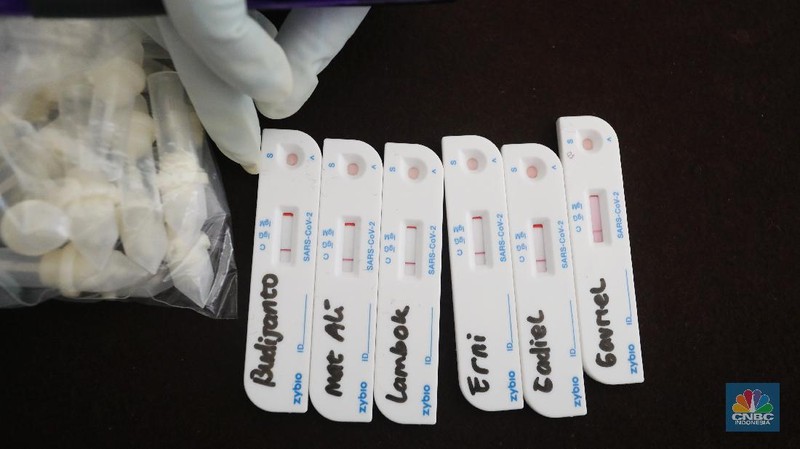 Rapid Test Antigen (CNBC Indonesia/ Andrean Kristianto)