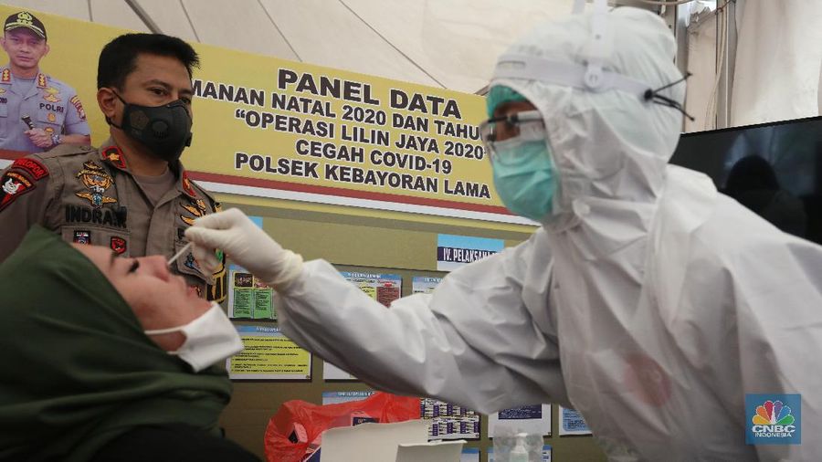 Rapid Test Antigen (CNBC Indonesia/ Andrean Kristianto)