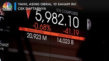 Yahh, Asing Obral 10 Saham Ini! Cek Daftarnya