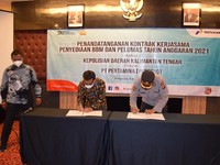 Pertamina Kerja Sama dengan Polda Kalsel & Kalteng