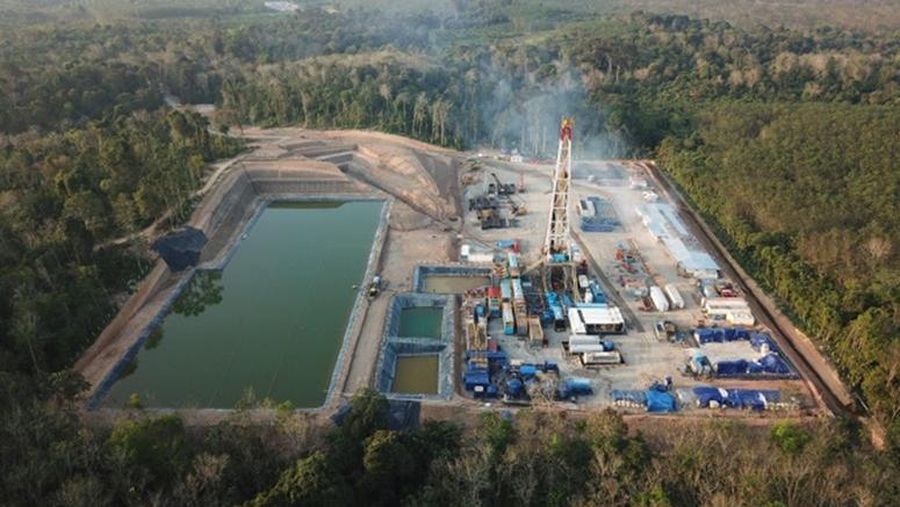 Sumur KBD-2X well, Blok Sakakemang yang dioperasikan Repsol. (Dok: skk migas)