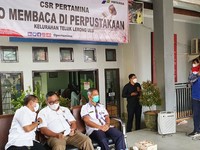 Samarinda Jadi Kota Cerdas, Pertamina Resmikan Pojok Baca