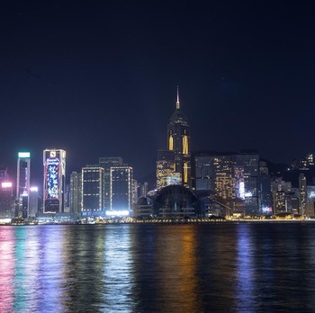 Potret Keramaian Tahun Baru 2021 di Hong kong