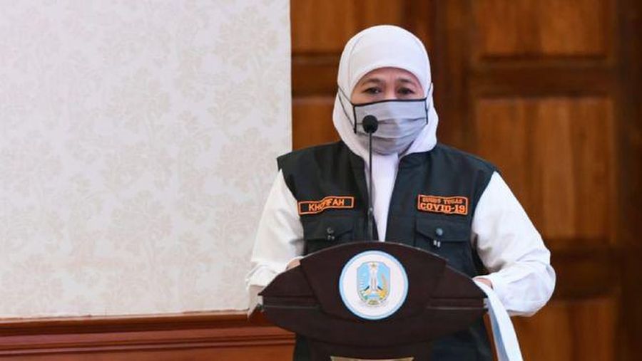 Gubernur Jawa Timur (Jatim), Khofifah Indar Parawansa berharap. (Muchlis - Biro Setpres)