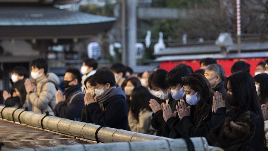 Ilustrasi kota Tokyo, Japan. (AP/Hiro Komae)