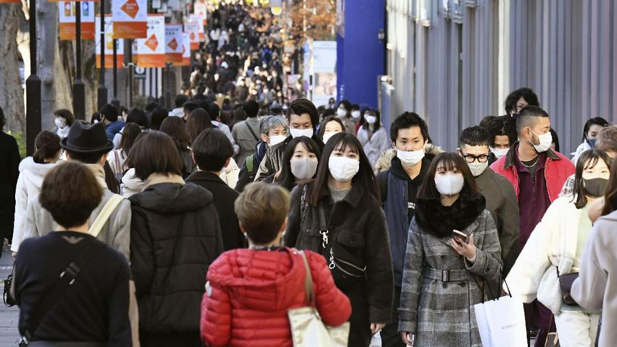 Ilustrasi kota Tokyo, Japan. (AP/Hiro Komae)