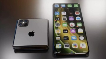 Penampakan Iphone Flip Smartphone Layar Lipat Apple