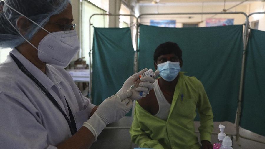 Latihan Nasional Jelang Program Vaksinasi Corona Massal di India