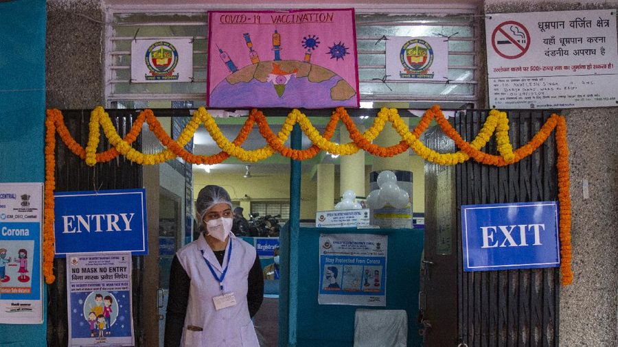 Latihan Nasional Jelang Program Vaksinasi Corona Massal di India