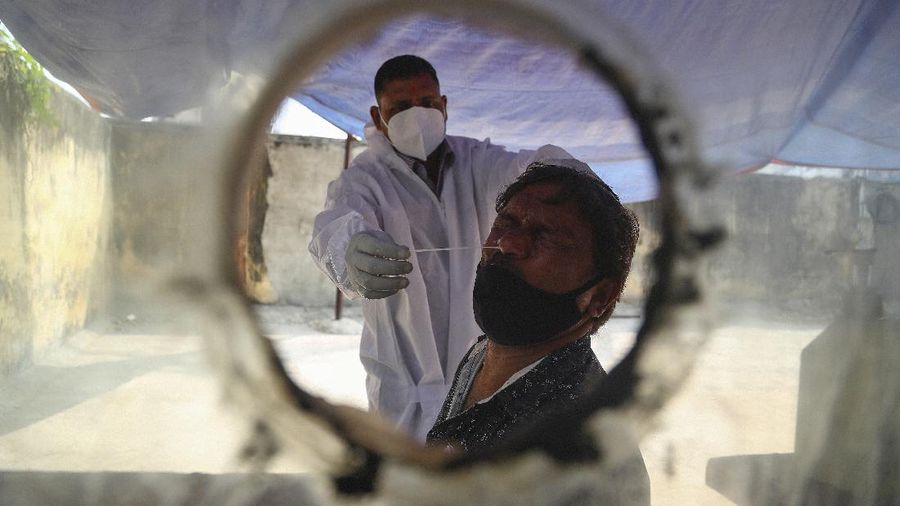 swab test di India