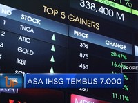 Asa IHSG Tembus 7.000