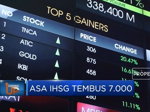 Asa IHSG Tembus 7.000