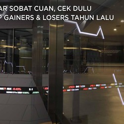 Dear Sobat Cuan, Cek Dulu Top Gainers & Losers Sepanjang 2020