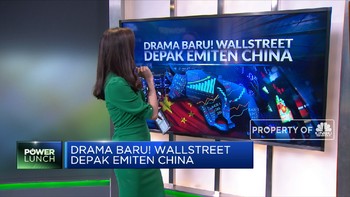 Drama Baru! Wallstreet Depak Emiten China