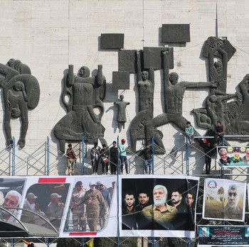 Menyemut, Irak Peringati Pembunuhan Jenderal Iran Soleimani