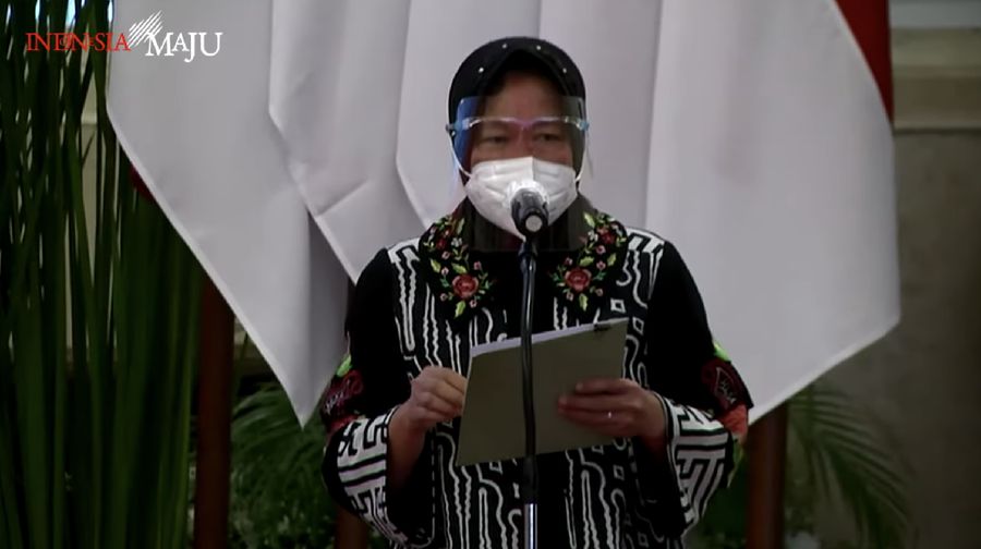 Peluncuran Bantuan Tunai Se-Indonesia Tahun 2021, Istana Negara, 4 Januari 2021 (Tangkapan Layar Youtube)