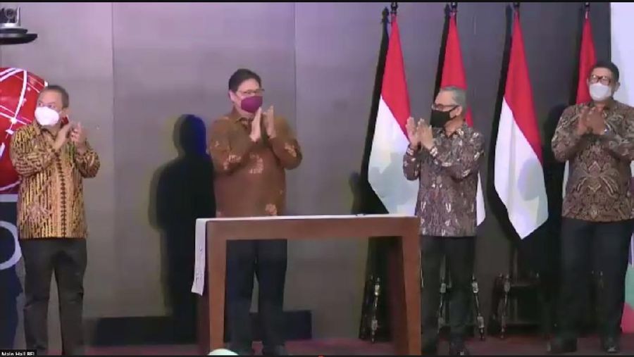 Pembukaan Perdagangan Bursa Efek Indonesia 2021 (Tangkapan Layar)