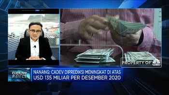 BI: Cadev Desember 2020 Akan Meningkat di Atas USD 135 Miliar