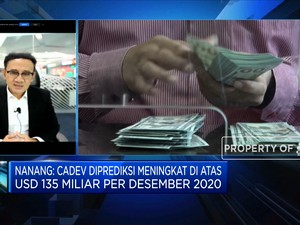 BI: Cadev Desember 2020 Akan Meningkat di Atas USD 135 Miliar