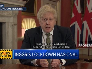 Inggris Lockdown hingga Pertengahan Februari
