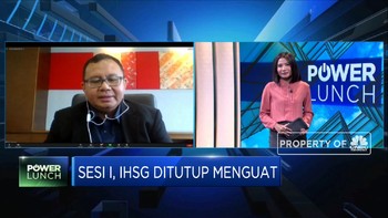 Kembali Menguat,  IHSG Sesi I Ditutup di Zona Hijau